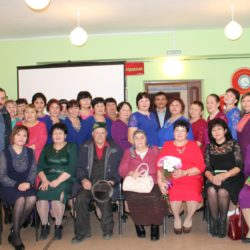 Талантлы шағирә менән осрашыу кисәһе.