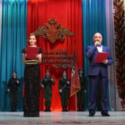 Концерт посвященный  Дню защитников Отечества.