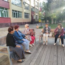 Вечер в парке "На завалинке с гармошкой"