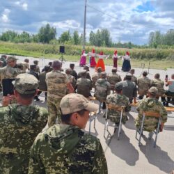 Концерт для мобилизованных военнослужащих