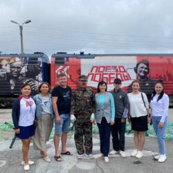 Поезд Победы в Сибае!