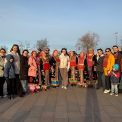 Прошел танцевальный флешмоб